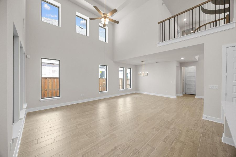 Spacious, unfurnished interior of a new home in Parmer Ranch, Georgetown (Image 27). Spacious, unfurnished interior of a new home in Parmer Ranch, Georgetown (Image 27).