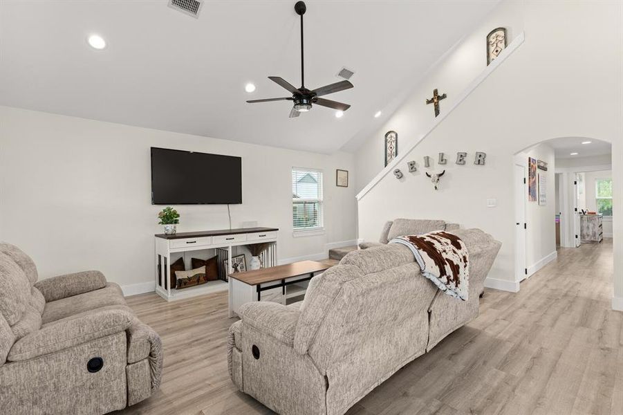 Furnished interior view inside a new home in , Whitney (Image 17).