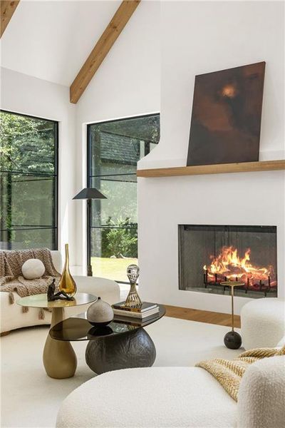 Furnished interior view inside a new home in , Sandy Springs (Image 64). Furnished interior view inside a new home in , Sandy Springs (Image 64).