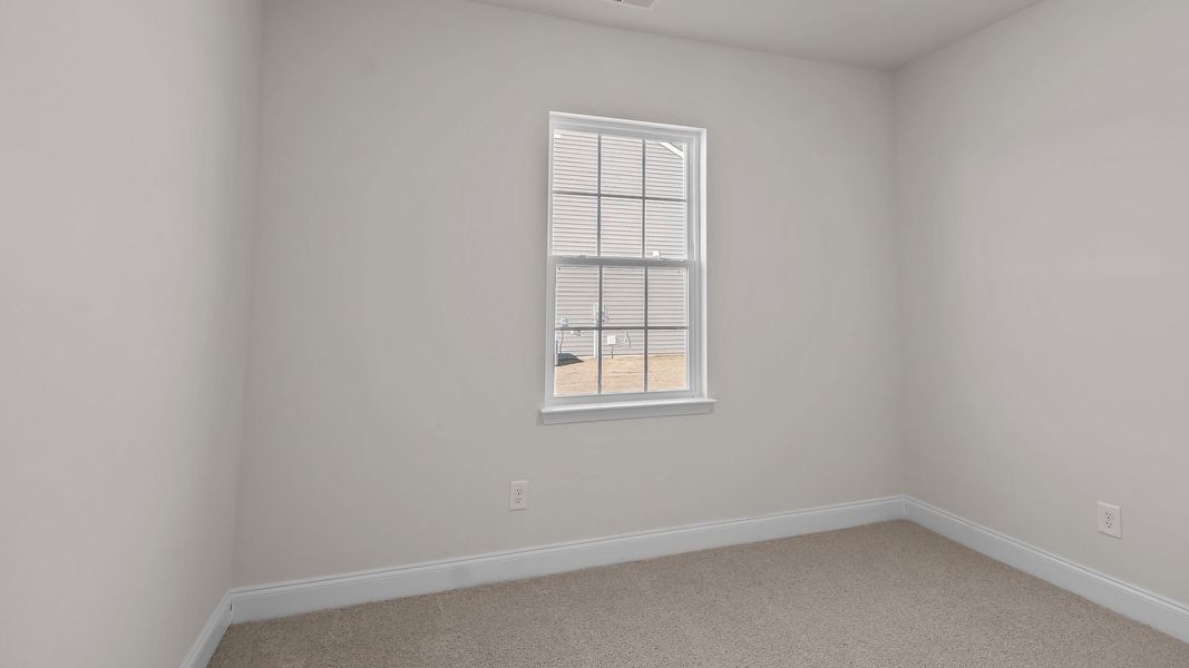 Spacious, unfurnished interior of a new home in Bedford Place, Wilson (Image 17). Spacious, unfurnished interior of a new home in Bedford Place, Wilson (Image 17).