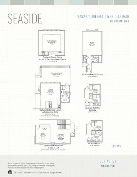 2D floor plan layout for the Seaside by Riverside Homes in Hidden Creek at SilverLeaf, St. Augustine, FL (Image 7). 2D floor plan layout for the Seaside by Riverside Homes in Hidden Creek at SilverLeaf, St. Augustine, FL (Image 7).