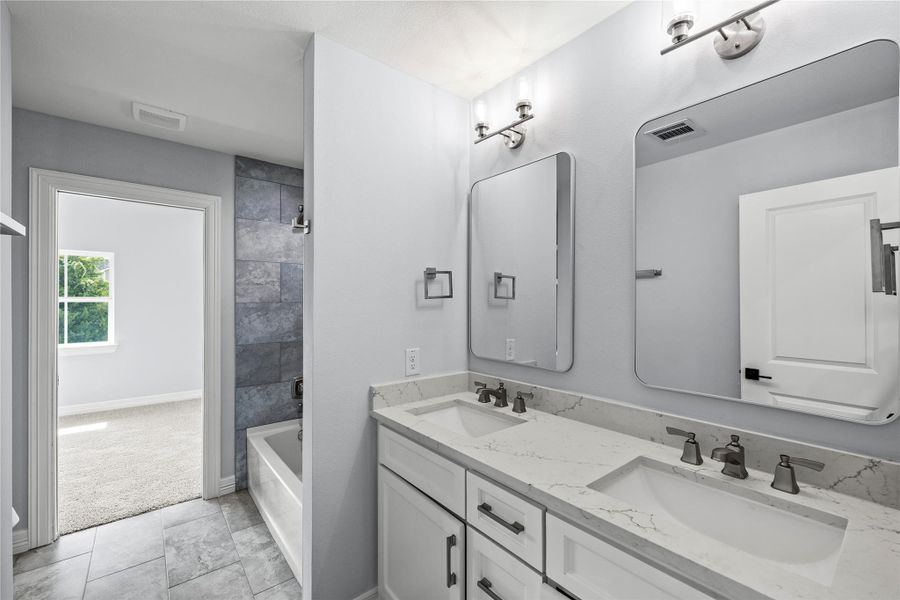 Furnished interior view inside a new home in , Montgomery (Image 16).