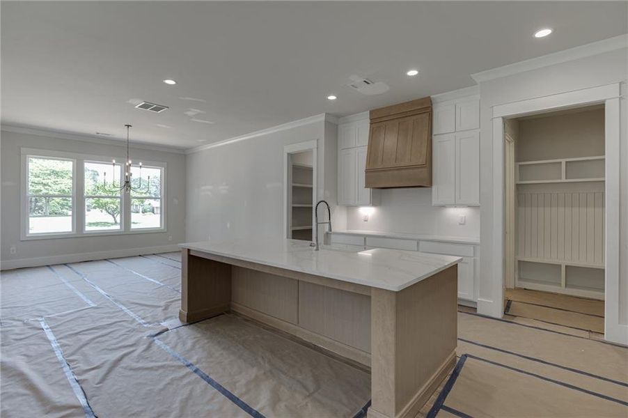 In-progress construction of a new home in , Buford, GA (Image 25).