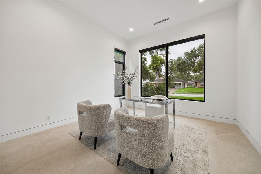Furnished interior view inside a new home in , Houston (Image 6).