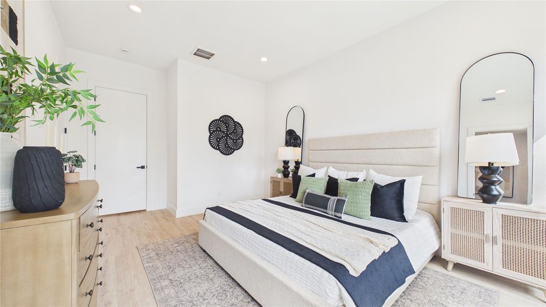 Furnished interior view inside a new home in Cebra Court, Houston (Image 11).