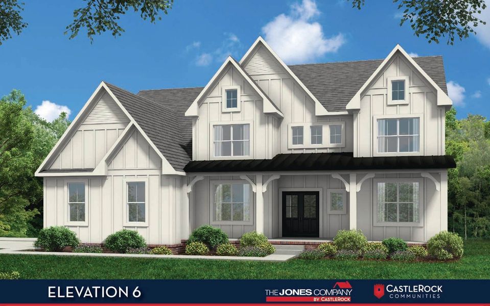 Representative exterior photo of a completed home built from the Hargrove by CastleRock Communities in Belvoir, Fairview, TN (Image 22).