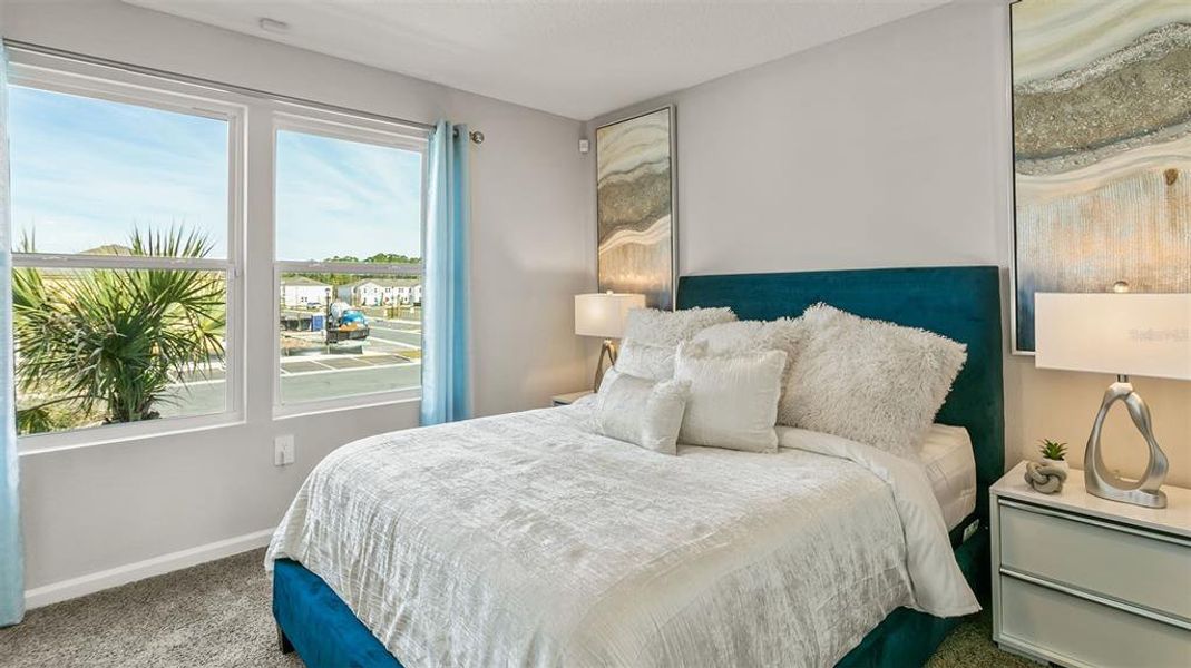 Furnished interior view inside a new home in Stokes Landing, St. Augustine (Image 15).