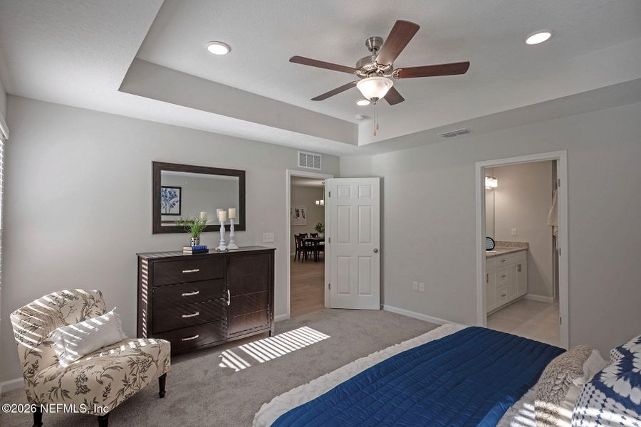 Furnished interior view inside a new home in , Jacksonville (Image 39).