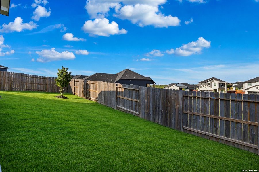 Exterior details and patio area of a home in Homestead, Schertz (Image 25). Exterior details and patio area of a home in Homestead, Schertz (Image 25).