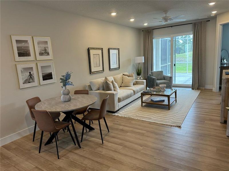 Furnished interior view inside a new home in , New Smyrna Beach (Image 5).