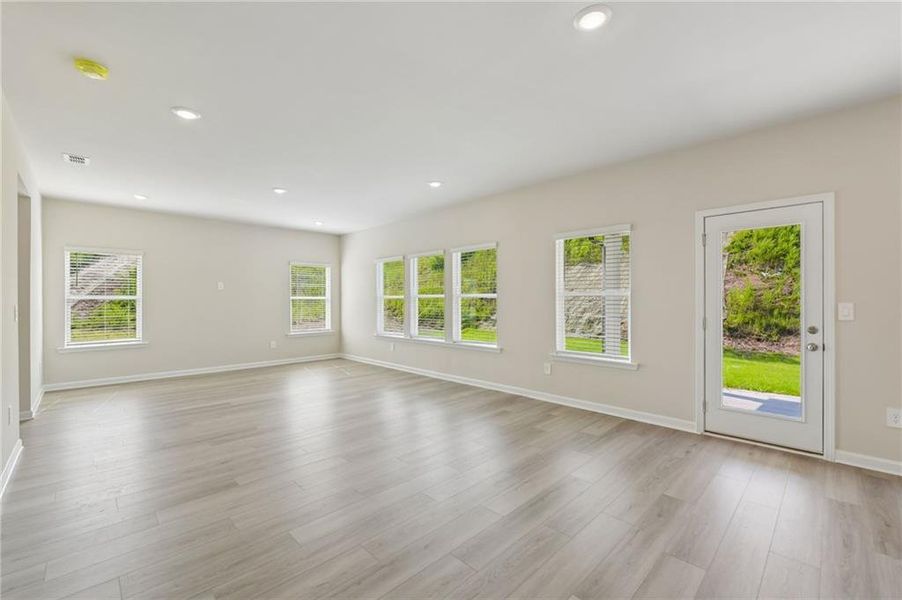 Spacious, unfurnished interior of a new home in Preserve at Mountain Creek, Pendergrass (Image 17).