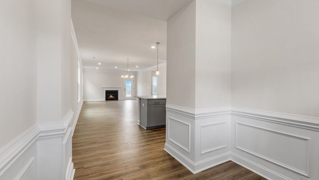 Representative unfurnished interior of a home built from the Landon by D.R. Horton in Seven Oaks, Greenwood (Image 17).