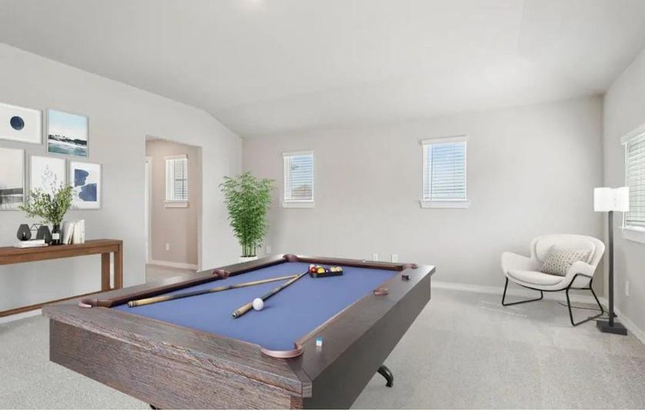 Photo is not of the actual home, but is an inspirational photo of builder’s model home and may depict options, furnishings, and/or decorator features that are not included Photo is not of the actual home, but is an inspirational photo of builder’s model home and may depict options, furnishings, and/or decorator features that are not included