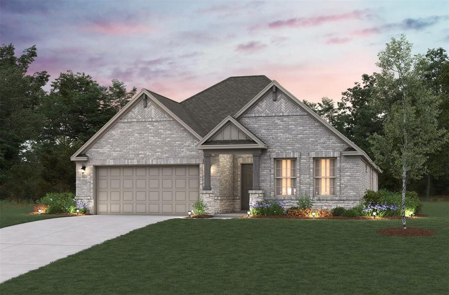 Beazer Homes Goodland Magnolia. This is not an actual photo of the home but is an actual photo of the Magnolia floorplan.