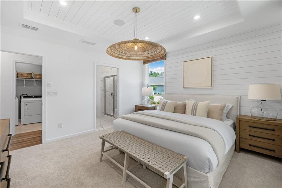 Furnished interior view inside a new home in Del Webb at Lake Oconee, Greensboro (Image 14).