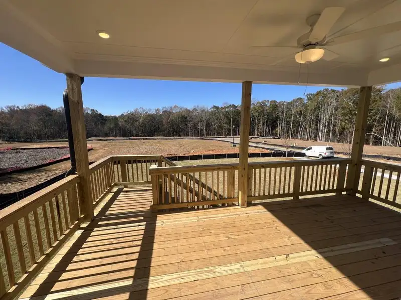 Exterior details and patio area of a home in Willow Creek, Watkinsville (Image 4).