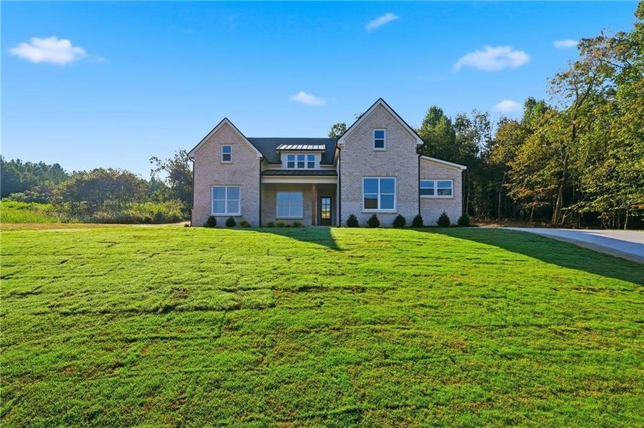 Front exterior of a new home in , Demorest, GA, highlighting curb appeal (Image 25).