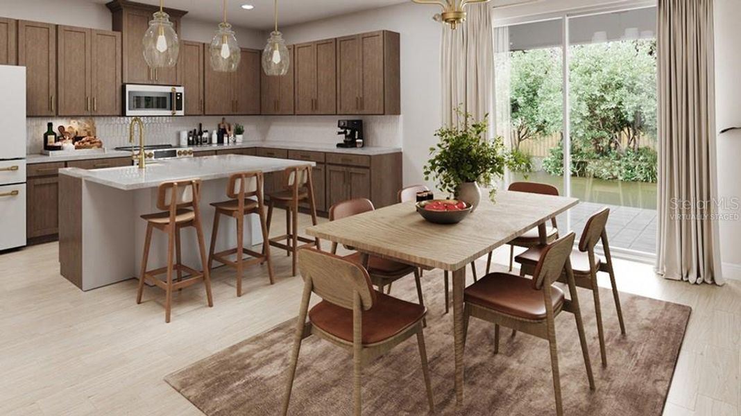 Furnished interior view inside a new home in Skye Ranch Community Group Page, Sarasota (Image 6).