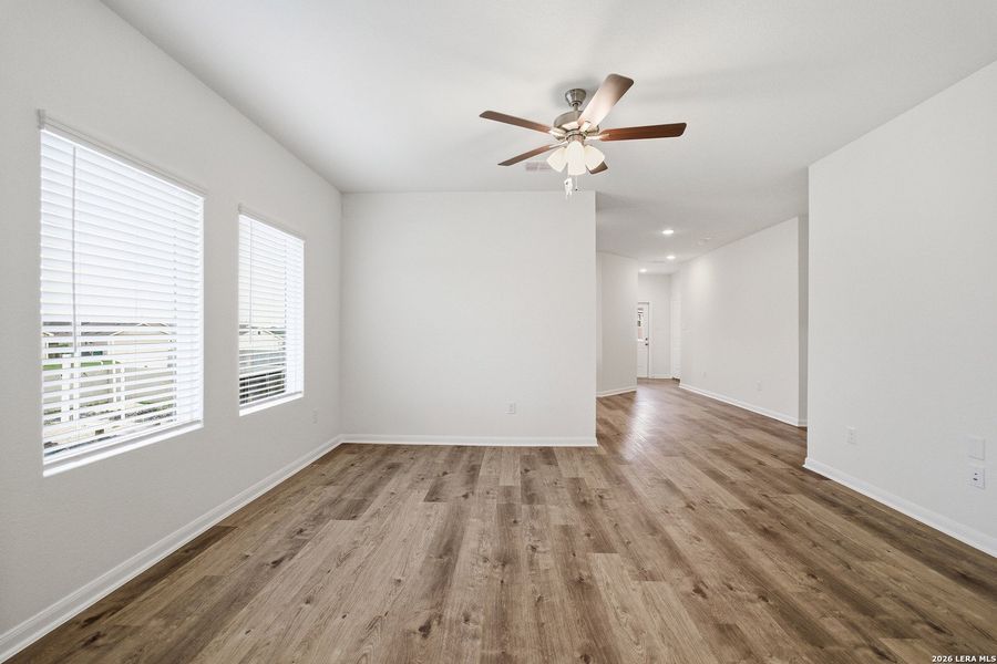 Spacious, unfurnished interior of a new home in Willow View, Converse (Image 10). Spacious, unfurnished interior of a new home in Willow View, Converse (Image 10).