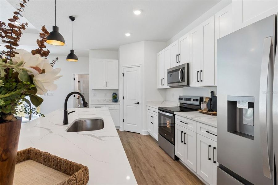 Furnished interior view inside a new home in , Weeki Wachee (Image 7).