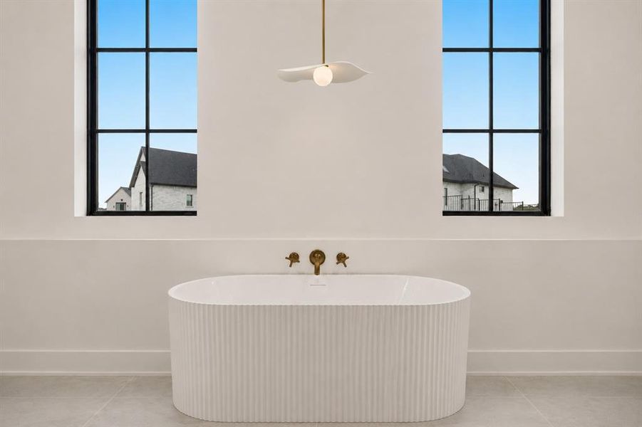 Close-up of interior finishes inside a home in , Weston (Image 18).