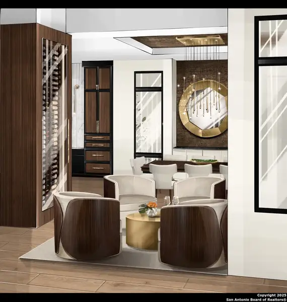 Furnished interior view inside a new home in , San Antonio (Image 9). Furnished interior view inside a new home in , San Antonio (Image 9).