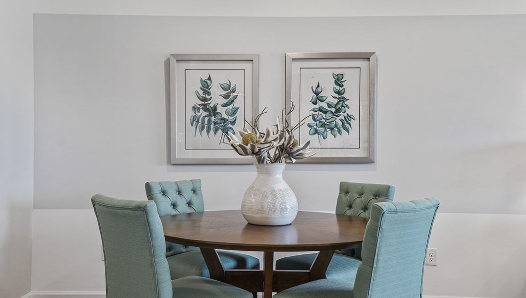 Furnished interior view inside a new home in Providence Walk, Hendersonville (Image 5).