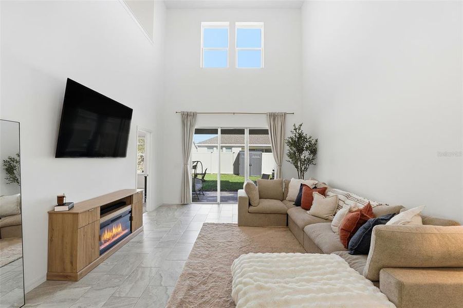 Furnished interior view inside a new home in The Waters at Center Lake Ranch, St. Cloud (Image 5).