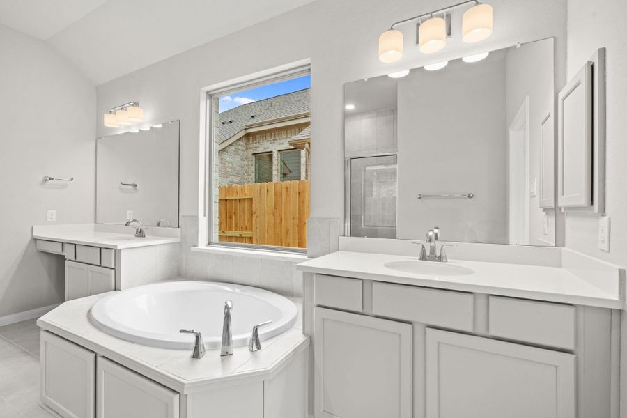 Furnished interior view inside a new home in Wildtree, Magnolia (Image 11).