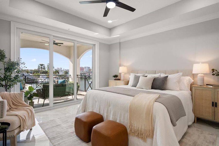 Furnished interior view inside a new home in , Clearwater Beach (Image 9).