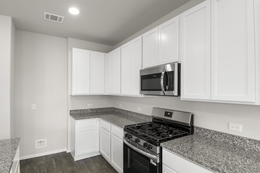 Representative furnished interior of a home built from the Azalea 2265 by Brohn Homes in Azalea, Pattison (Image 6).
