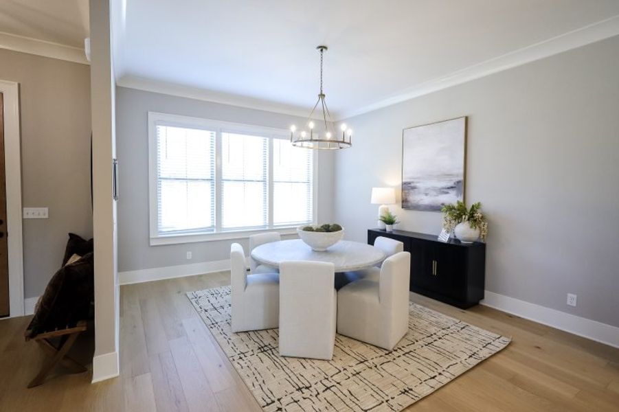 Furnished interior view inside a new home in Faith View, Ooltewah (Image 54).