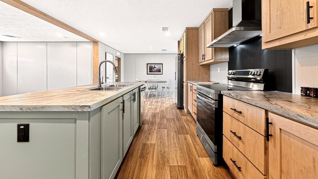 Furnished interior view inside a new home in , Vance (Image 37).