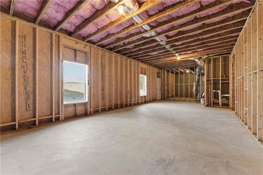 In-progress construction of a new home in Steeplechase, Hoschton, GA (Image 23).