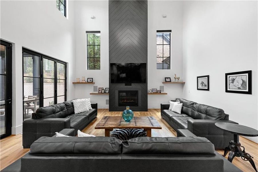 Furnished interior view inside a new home in , Acworth (Image 55).