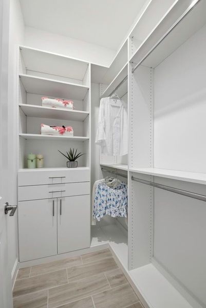 Furnished interior view inside a new home in Arden: The Waterford Collection, Loxahatchee (Image 11).