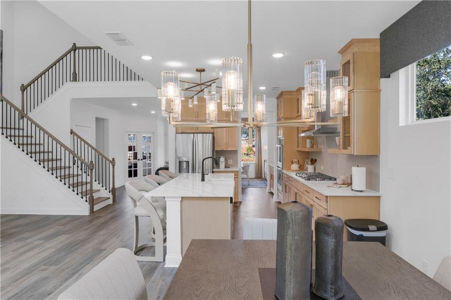 Furnished interior view inside a new home in Pickens Bluff, Hiram (Image 13).