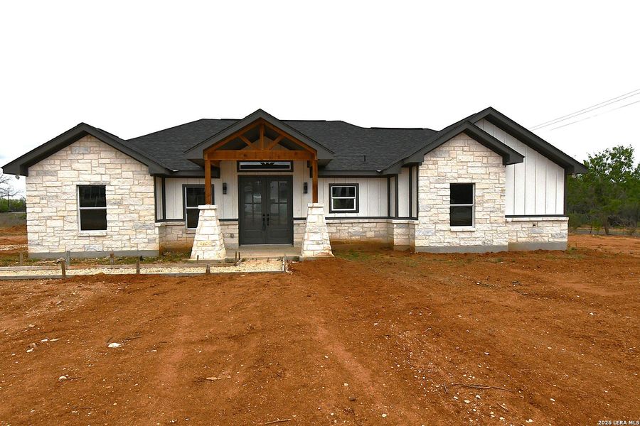 In-progress construction of a new home in , Von Ormy, TX (Image 24).