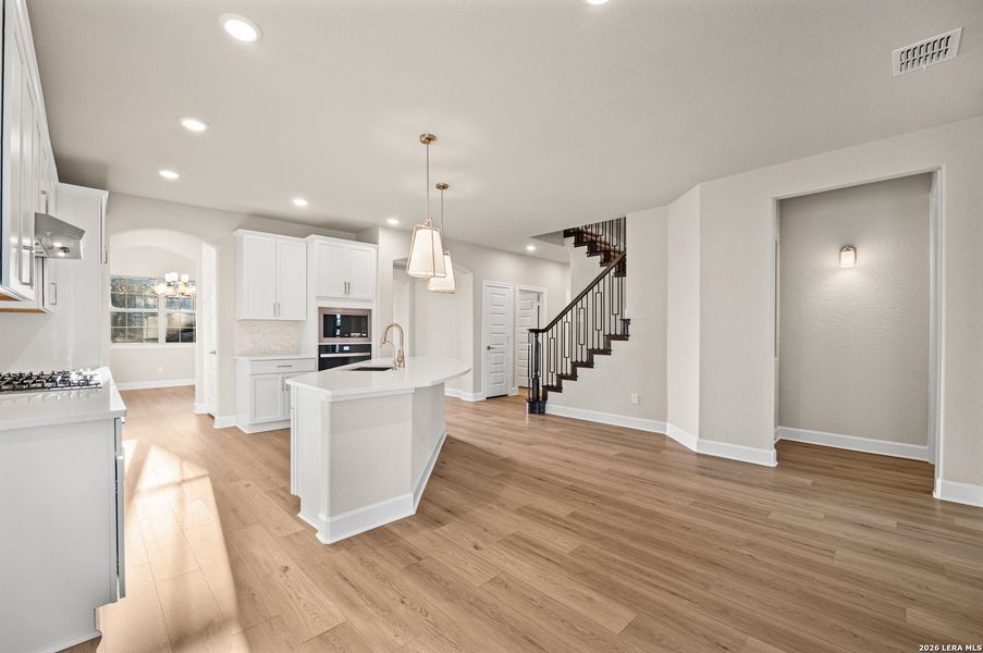 Furnished interior view inside a new home in Ventana, Bulverde (Image 10).