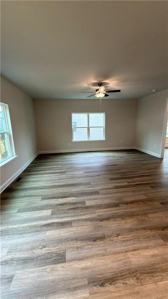 Spacious, unfurnished interior of a new home in Habersham Meadows, Demorest (Image 30).