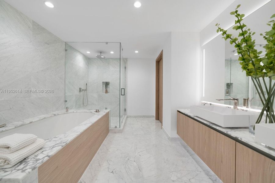 Furnished interior view inside a new home in , Bay Harbor Islands (Image 15). Furnished interior view inside a new home in , Bay Harbor Islands (Image 15).