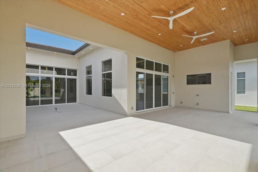 Exterior details and patio area of a home in , Miami (Image 41). Exterior details and patio area of a home in , Miami (Image 41).
