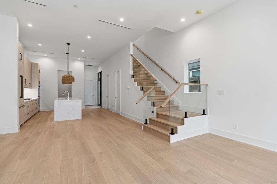 Slot AC diffusers throughout to maintain clean lines and superior airflow.