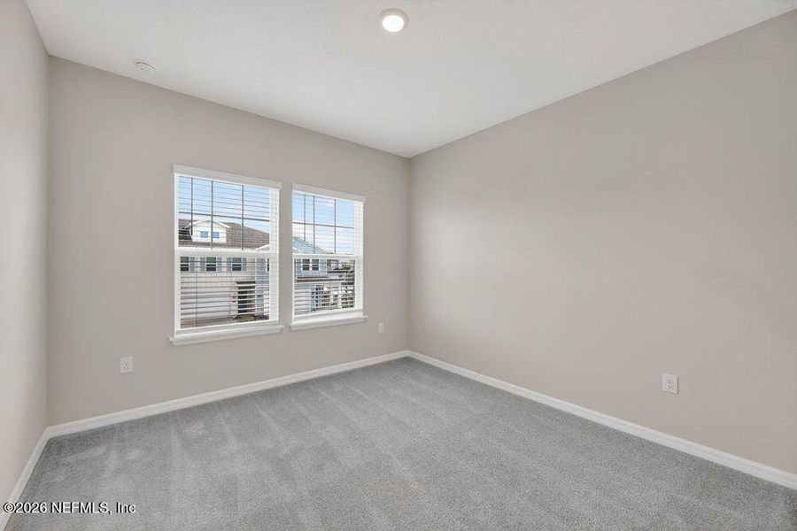 Spacious, unfurnished interior of a new home in Cherry Elm at SilverLeaf, St. Augustine (Image 25).