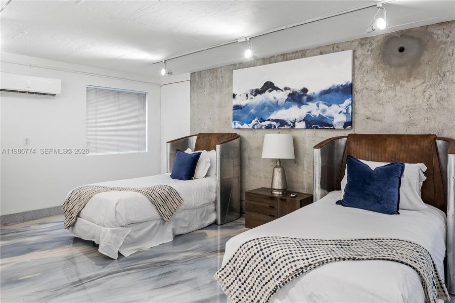 Furnished interior view inside a new home in , Miami (Image 45).
