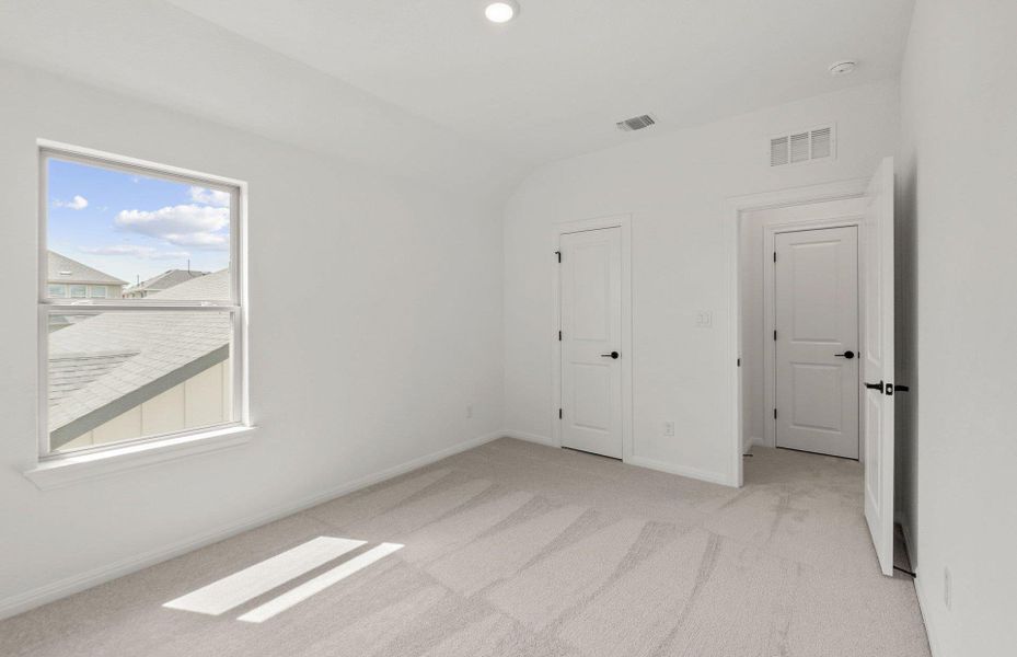 Spacious, unfurnished interior of a new home in Saddleback at Santa Rita Ranch, Liberty Hill (Image 25). Spacious, unfurnished interior of a new home in Saddleback at Santa Rita Ranch, Liberty Hill (Image 25).