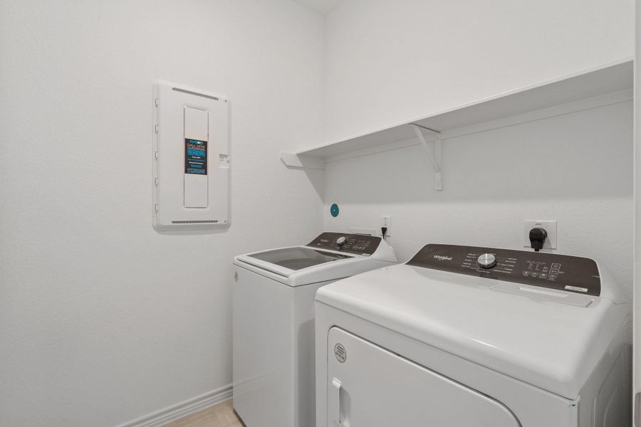 Furnished interior view inside a new home in River Ranch, Dayton (Image 17). Furnished interior view inside a new home in River Ranch, Dayton (Image 17).