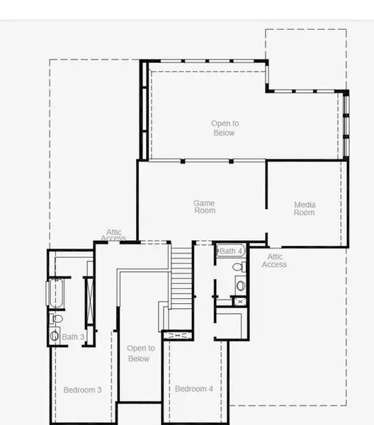 2nd Floorplan - Representative Photo