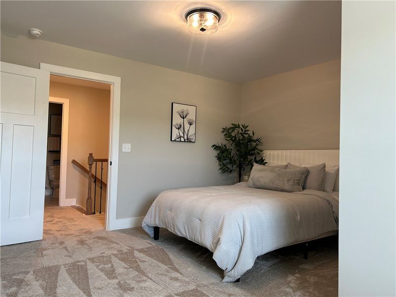 Furnished interior view inside a new home in Edwards Ridge, Central (Image 25).