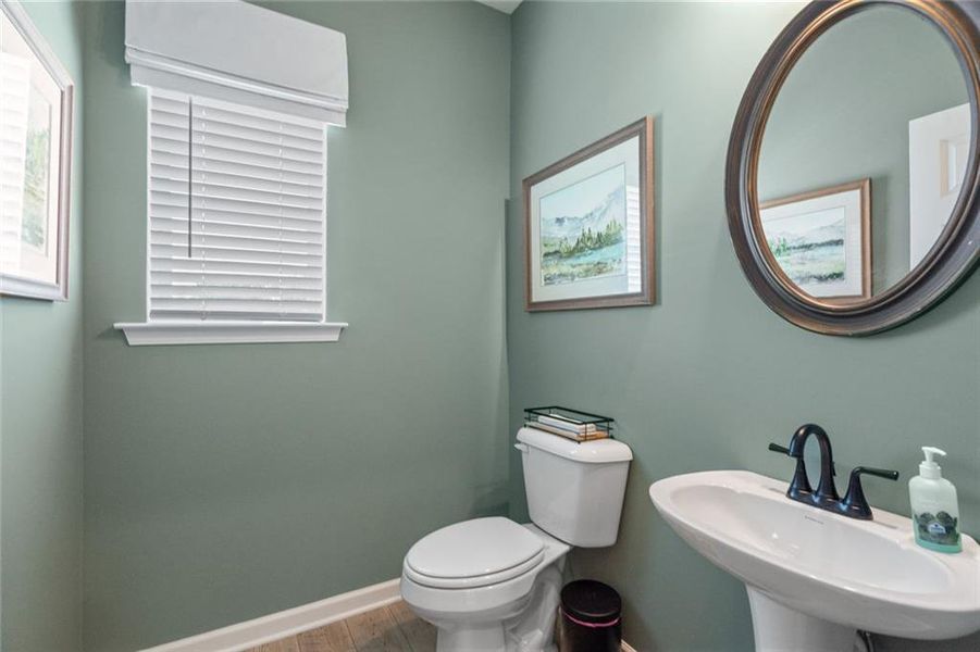 Furnished interior view inside a new home in Garrett Preserve, Douglasville (Image 7).